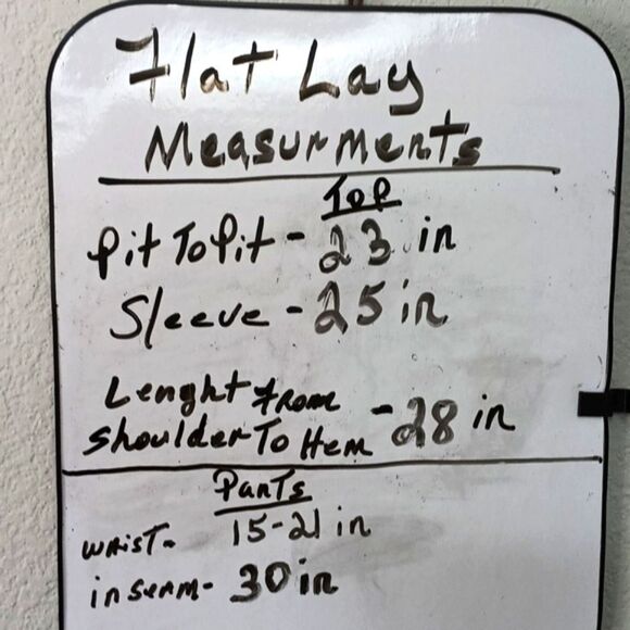 Roundtree & Yorke Mens Long Sleeve Button Down Blue Pajama Set sz S - Picture 16 of 16